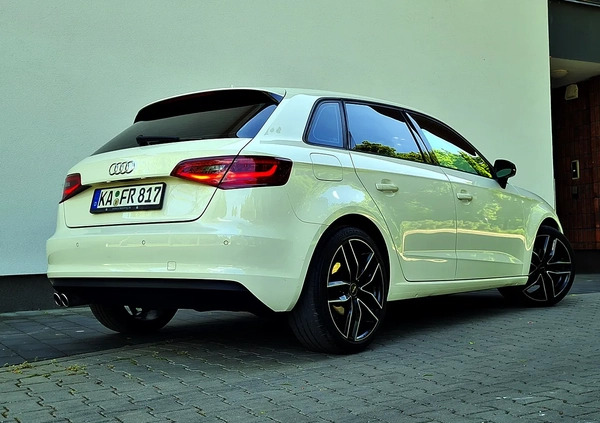Audi A3 cena 48900 przebieg: 208211, rok produkcji 2013 z Malbork małe 631